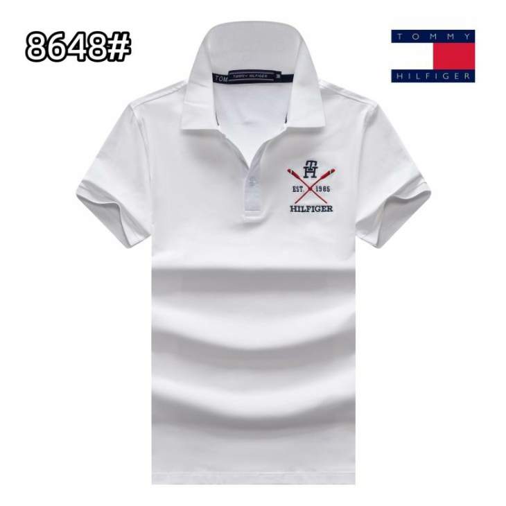 Picture of Tommy Hilfiger Polo Shirts Short _SKUTommyM-2XL8ylh1325407